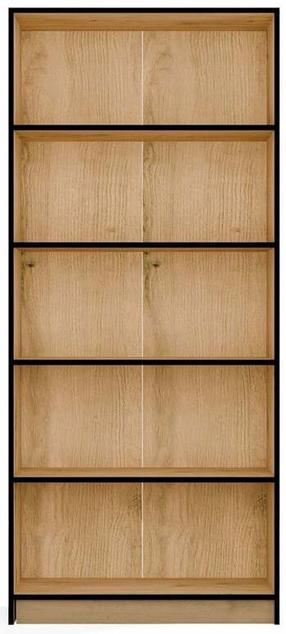Knygų lentyna R80, artisan oak sp., 182 cm x 80 cm x 30 cm