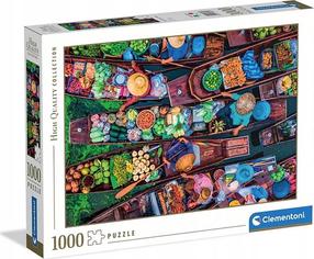Dėlionė Clementoni Thai Floating Market 39882, 50 cm x 70 cm, 1000 vnt., įvairių spalvų