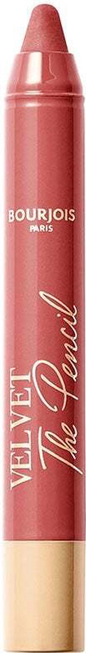 Губная помада Bourjois Paris Velvet The Pencil, 1.8 г, 04 less is brown
