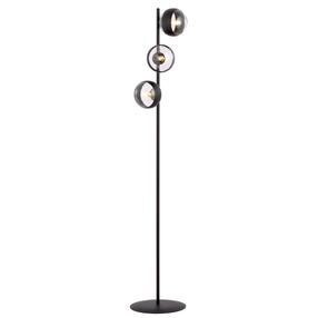Stāvlampa Emibig Rossi, 10 W, E14, melna krās.