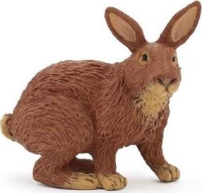 Žaislinė figūrėlė Papo Brown Rabbit 401632, 4.6 cm, ruda sp.