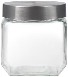 Birių produktų indas Domotti Milos, 0.9 l, skaidri sp./sidabro sp.