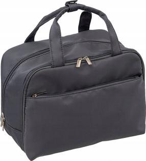Kosmētikas soma 5five Simply Smart, 31 cm x 19 cm, pelēka krās.