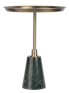 Журнальный столик Kayoom Grant 125, золотой цв./черный цв., 38 см x 38 см x 51 см