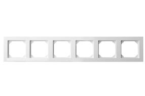 Rāmis 6PL Liregus Epsilon K14-145-06 E/B, balts krās. 6 v.