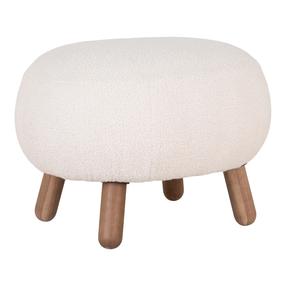Pufas House Nordic Savona, balta sp., 50 cm x 60 cm x 37 cm