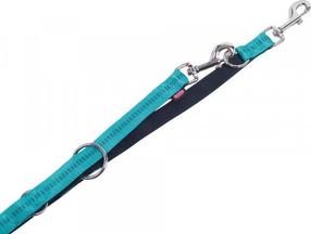Поводок для собак Nobby Soft Grip, голубой цв., XS