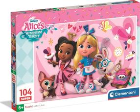 Pusle Clementoni Alices Wonderland Bakery 25046, 33.5 cm x 48.5 cm, 104 tk, mitmevärviline