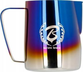 Puodelis pienui Barista Space Titanium Half Blue, 600 ml, įvairių spalvų, nerūdijantysis plienas