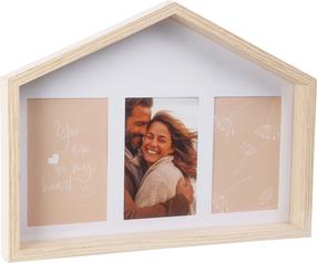 Foto rāmis Home Styling Collection, 27 cm x 37 cm, brūngans krās.