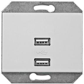 USB lādētājs Vilma XP500, balts krās.