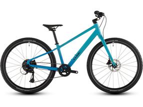 Vaikiškas dviratis, vaikų Cube Numove 240, mėlyna sp./pilka sp., 24"