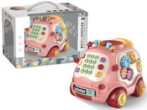 Lavinimo žaislas, daugiafunkcinis žaislas, automobilis Lovely, 31 cm, rožinė sp.