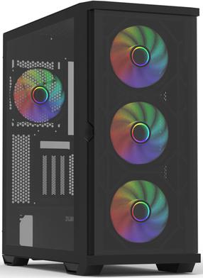 Arvuti korpus Zalman Z10 DUO, must v.