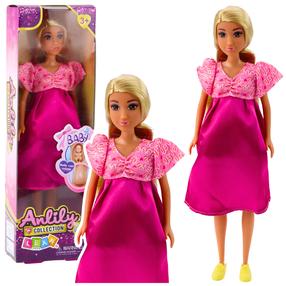Rase nukk Lean Toys Anlily Maternity, 30 cm, roosa v.