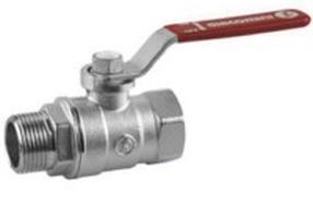Ventilis Giacomini R254LX007, lodveida, 11/2"