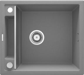 Virtuvinė plautuvė Deante Magnetic ZRM S103, granitas, 56 cm x 50 cm x 20.5 cm, pilka sp.