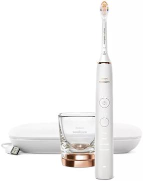 Elektriline hambahari koos peade ja korpusega Philips DiamondClean 9000 HX9911/23, kuldne v./valge v.