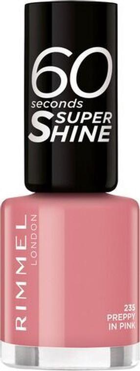 Nagu laka Rimmel London, 235 preppy in pink krās., 8 ml