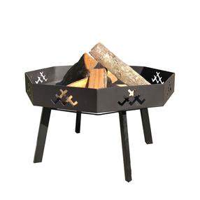 Laužavietė - ugniakuras GR024, 98 cm x 98 cm x 21 cm