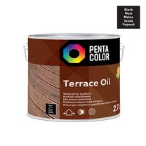 Terasų aliejus Pentacolor Terrace Oil, juoda sp., 2.7 l