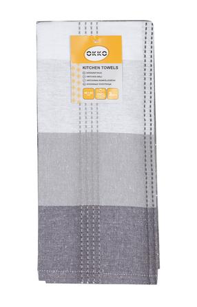 Köögirätikute komplekt Okko PMM/KT11R, antratsiit v., 60 cm x 40 cm, 3 tk