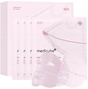Набор масок для лица Medicube PDRN Pink Collagen, 4 шт.