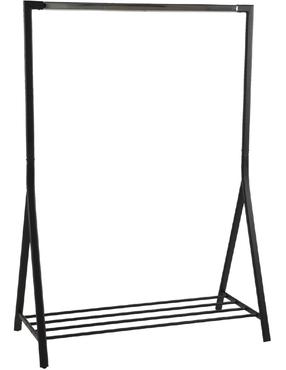 Riidestange Brent AC76661, 165 cm, must v.