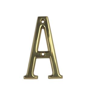 Raidė „A“, metalas, žalvario sp.