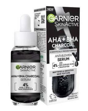 Sejas serums Garnier AHA + BHA, 30 ml