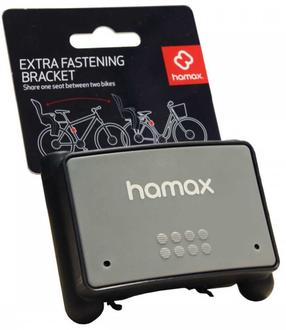 Крепеж Hamax Extra Fastening Bracket 604001, алюминий/пластик, серебристый цв./черный цв.