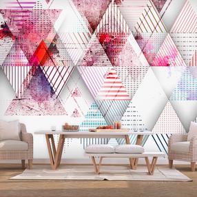 Fototapete Artgeist Triangular World, 140 cm x 200 cm