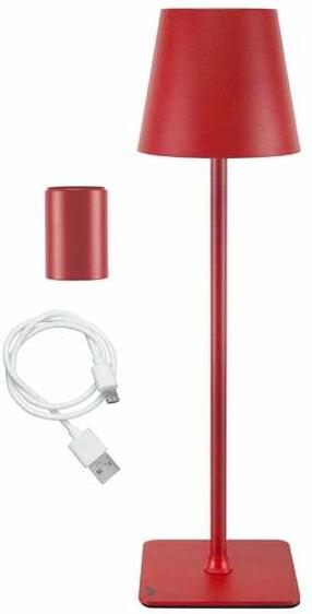 Galda stāvlampas Beper Cristal 2in1, LED, 1.5W, sarkana krās./sarkana krās.