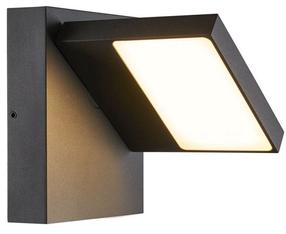 Sieninis lauko šviestuvas SLV Abridor, 12W, LED, IP55, antracito sp., 17.5 cm x 16 cm