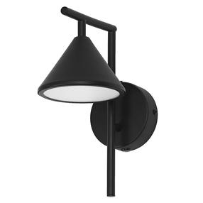 Šviestuvas sieninis Osram Fuji, LED, 3000 °K, 1 x 5 W, juoda sp. / juoda sp.