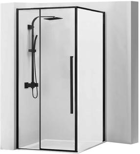 Душевая кабина Rea Solar REA-K6412, квадратная, без поддона, 88.5 см x 89 см x 195 см, черный цв./закаленный