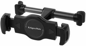 Automobilinis planšetinio kompiuterio laikiklis Kruger&Matz KM1367, 0.132 kg, 7 - 12.9 ", juoda sp.