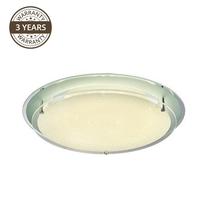 Šviestuvas plafonas Domoletti 16626-2Y, LED, 4000 °K, 1 x 12 W, balta sp. / chromo sp.