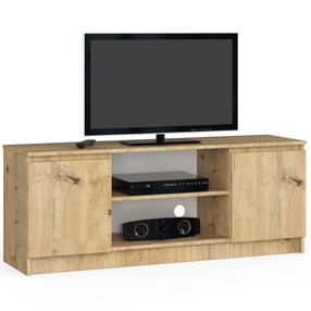 TV staliukas Akord RTV K140, ąžuolo sp., 40 cm x 140 cm x 55 cm