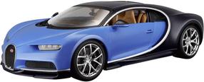  Mänguauto Bburago Bugatti Chiron 275724, sinine v./must v.
