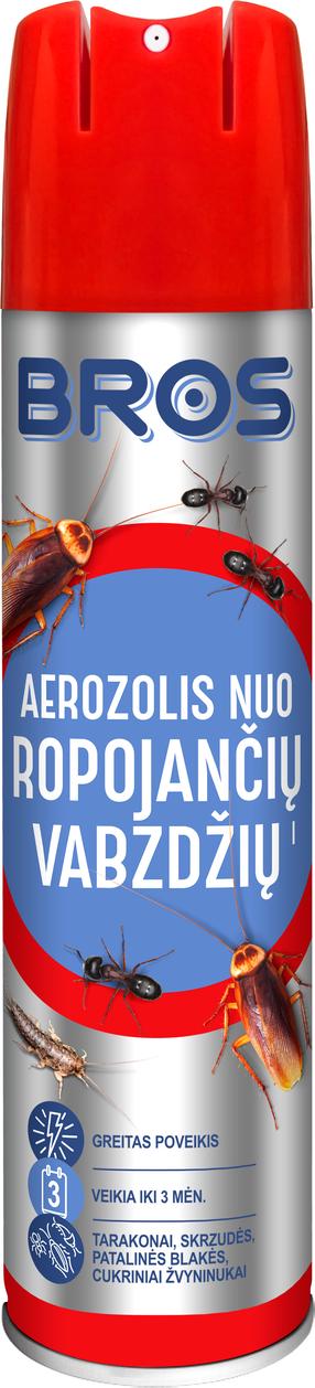 Bros roomavate putukate aerosool, 400 ml