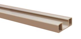 Profiil Omic, pruun v./vask v., 300 cm x 4 cm