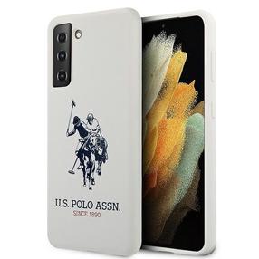 Telefona vāciņš U.S. Polo Assn. USHCS21MSLHRWH for Samsung Galaxy S21+, balta krās., Samsung
