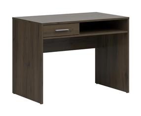 Rašomasis stalas Nepo Plus, rudas/sidabro