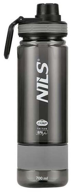 Sporta pudeles un šeikeri Nils Camp NCD07, melna krās., tritāns, 0.7 l