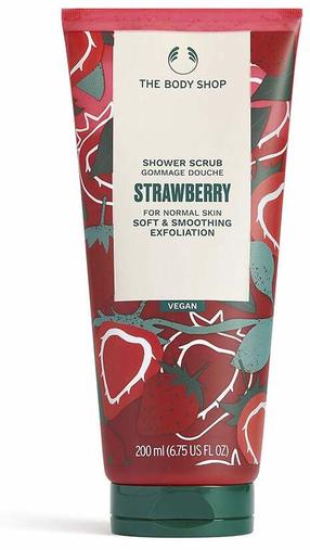 Скраб для кожи тела The Body Shop Strawberry 931-65561, 200 мл