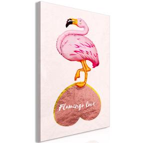Reprodukcija Artgeist Flamingo in Love KR33, 60 cm x 90 cm