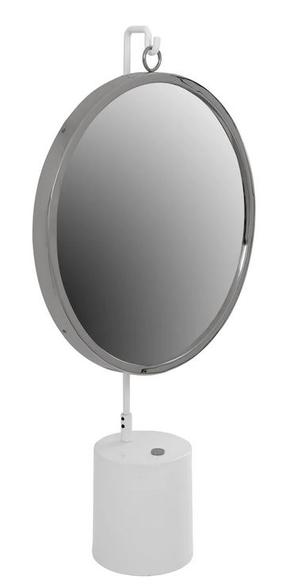 Meigipeegel Kayoom Eleganca 325, teisaldatav, 41 cm x 75 cm, valge v./hõbe v.