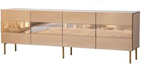 TV-laud Kalune Design Leon, kuldne v./pronksivärvi v., 180 cm x 35 cm x 59 cm