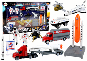  Набор игрушечных автомобилей Lean Toys Space Star, многоцветный